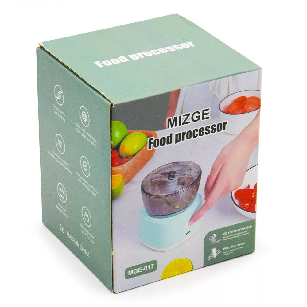 Vezeték nélküli mini aprító gép , usb töltéssel , 3 pengével - Image 4