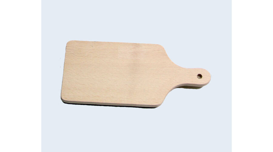 Fa vágódeszka nyeles 2-ews 30,5*13,5cm