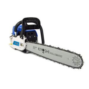 Kiyoshi benzines láncfűrész, 400mm vágási hossz ,2,8 kW teljesítmény, 62CC