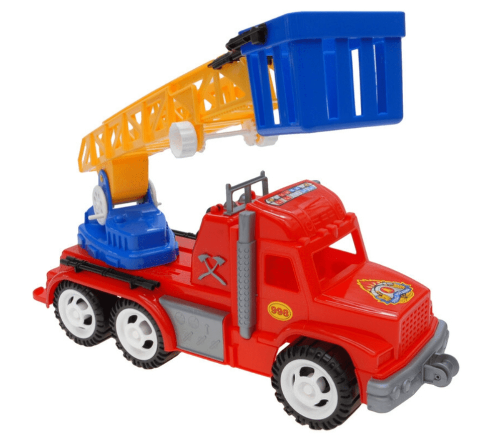 Piros tűzoltóautó 58cm - Image 5