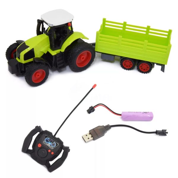 Távirányítós traktor utánfutóval - Image 2