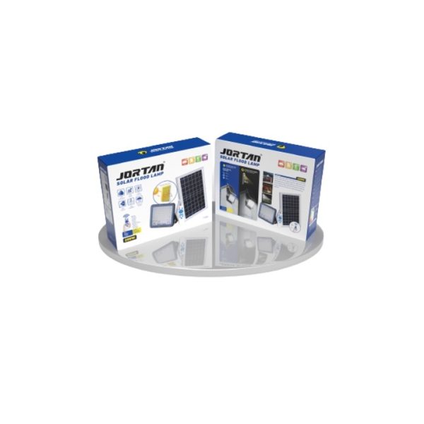 Jortan JT-BS200W-TYTZ mozgásérzékelős napelemes LED reflektor falra rögzíthető távirányítóval - Image 2