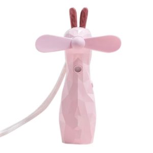Mini Ventilátor vízpermetes USB kábellel tölthető, 50ml tartállyal