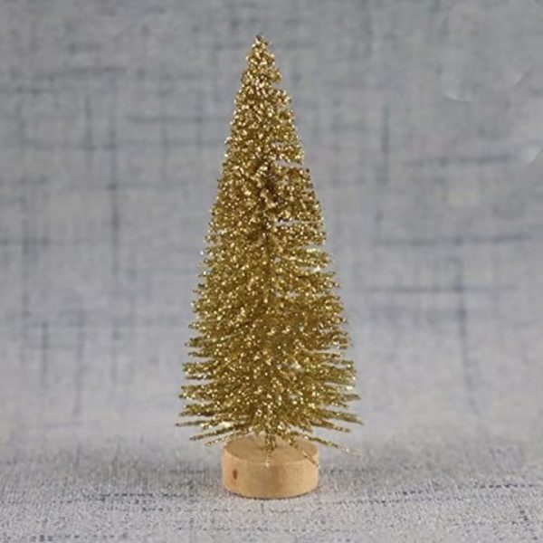 Mini karácsonyfa asztali dísz , 10 cm , választható színekben - Image 3