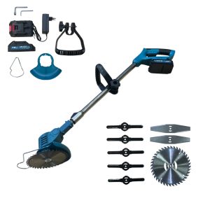 Tho Lux M-9008 13 részes Fűkasza, Szegélynyíró 2db 36V akkumulátorral