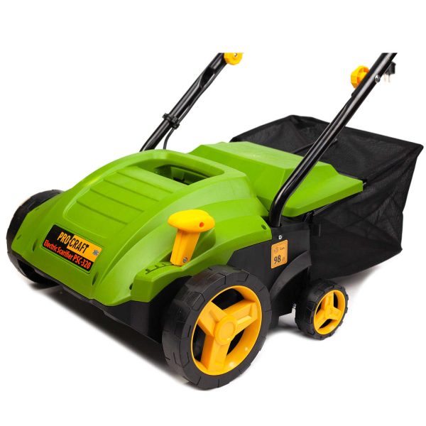 ProCraft PSC320 Elektromos Gyepszellőztető, Gyűjtőtartályos Gyeplazító 1500W - Image 2