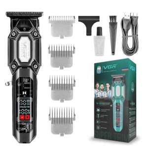 VGR V-900 Professzionális Hajvágó, Titán/Kerámia Pengék, Akkumulátoros/Vezetékes