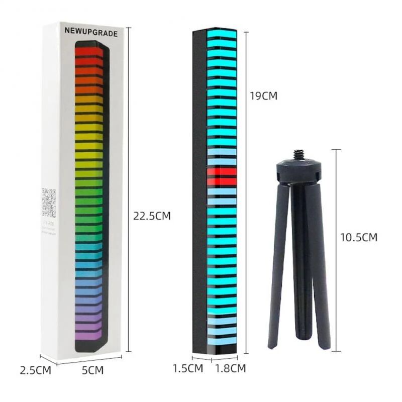 A5-RGB Zenére villogó hangérzékelős LED dekorációs világítás - Image 2