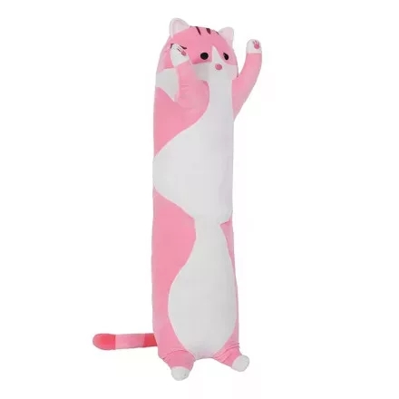 40 cm hosszú plüss cica, ágyvédő, extra pihe puha párna - Image 3