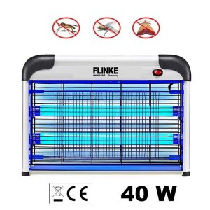 Ipari rovarírtó, UV Fénycsöves Elektromos Rovarcsapda, 40W, Konnektoros 220V