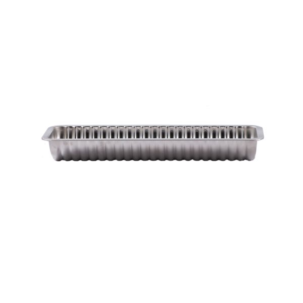 Őzgerinc sütőforma, 34,5 x 11,3 x 4,5cm, ónlemez - Image 2