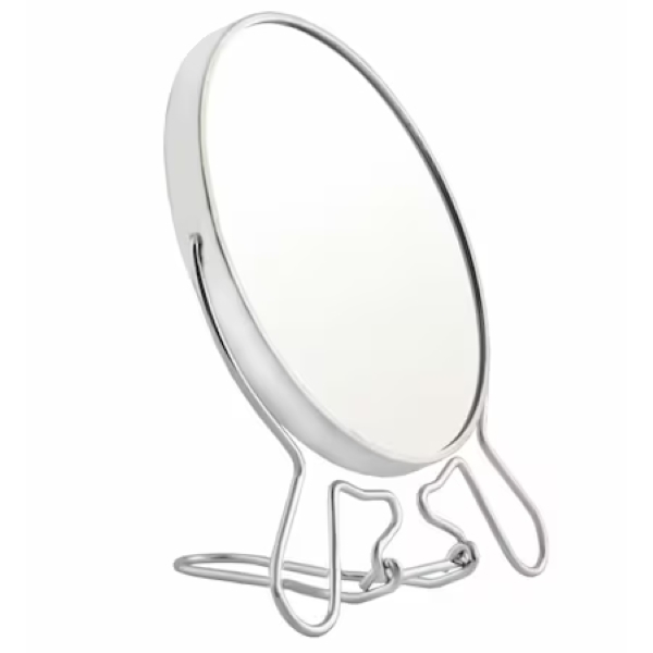 Összecsukható dupla kozmetikai tükör nagyítóval, 7" - Image 2