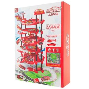 Játék 4 emeletes parkolóház Lifttel ,Repülő leszálló pályával