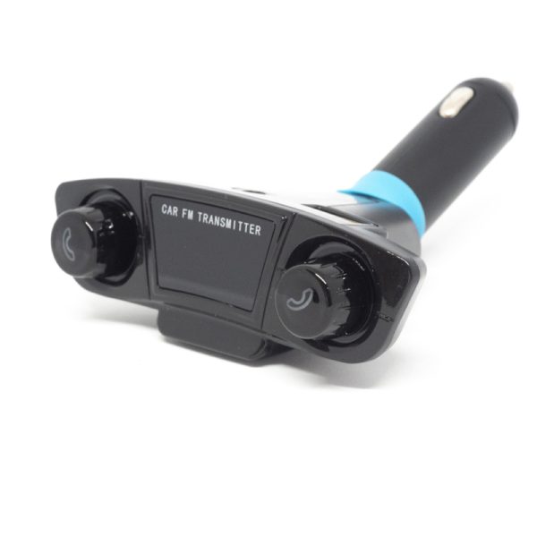 M20 autórádió formájú, vezeték nélküli, multifunkciós autós FM lejátszó, FM transmitter LED kijelzővel / 2 db USB-vel 12-24V - Image 2