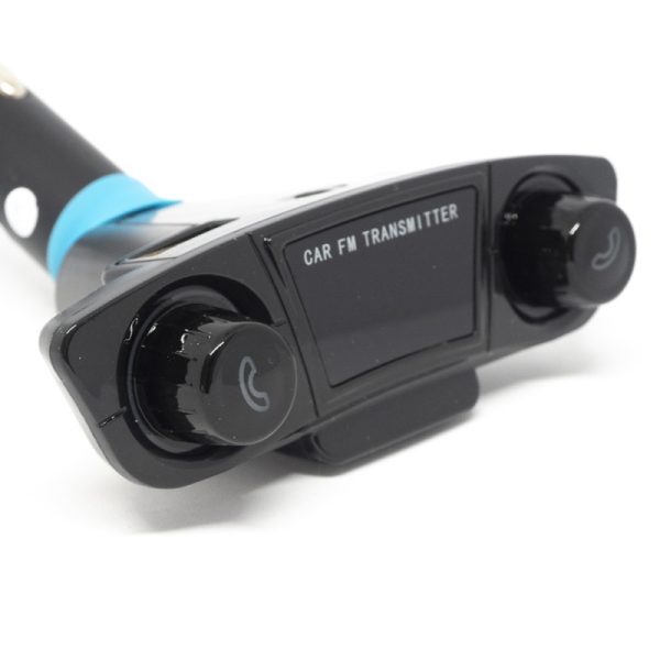 M20 autórádió formájú, vezeték nélküli, multifunkciós autós FM lejátszó, FM transmitter LED kijelzővel / 2 db USB-vel 12-24V - Image 3