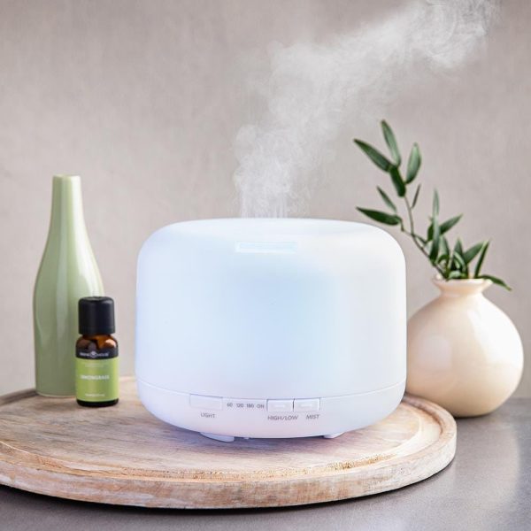 Aromaterápiás diffuser - párologtató 500 ml-es LED fénnyel, távirányítóval - Image 3