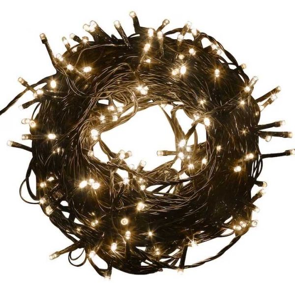 Karácsonyfa égősor 8 programmal, 100 LED-es 8.5m, Választható színben - Image 4
