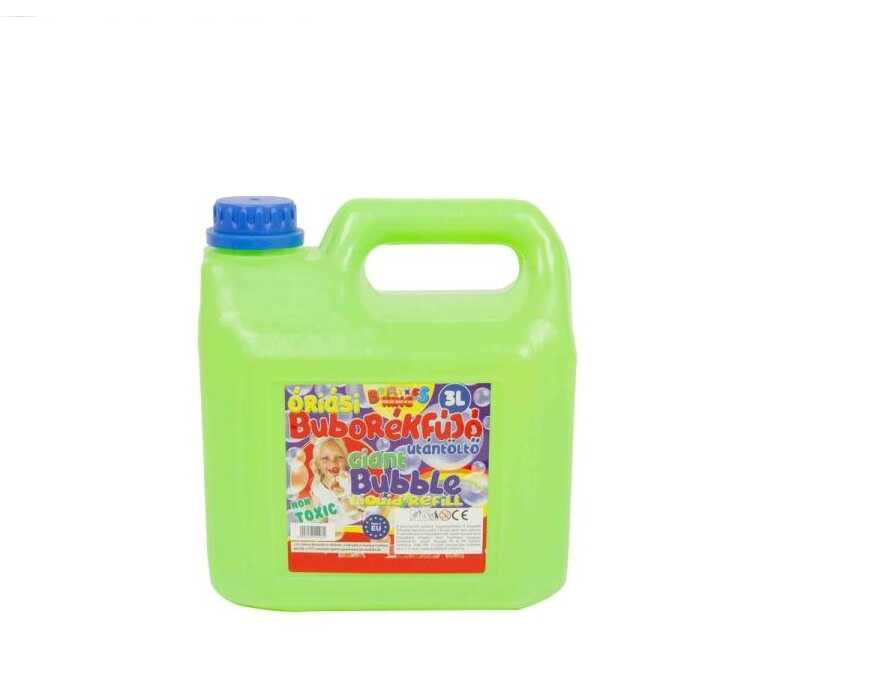 Buborékfújó utántöltő folyadék , 3 L