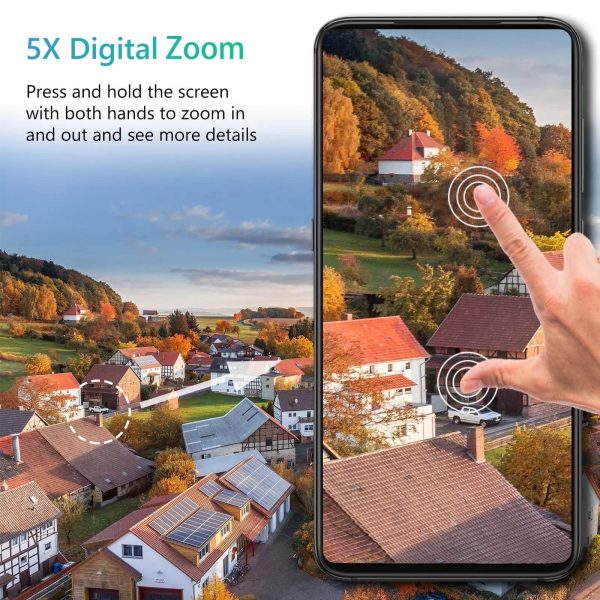 JNICE PTZ 1080P Wifis Kültéri biztonsági megfigyelő kamera IP66 HD 2 irányú kommunikáció - Image 10