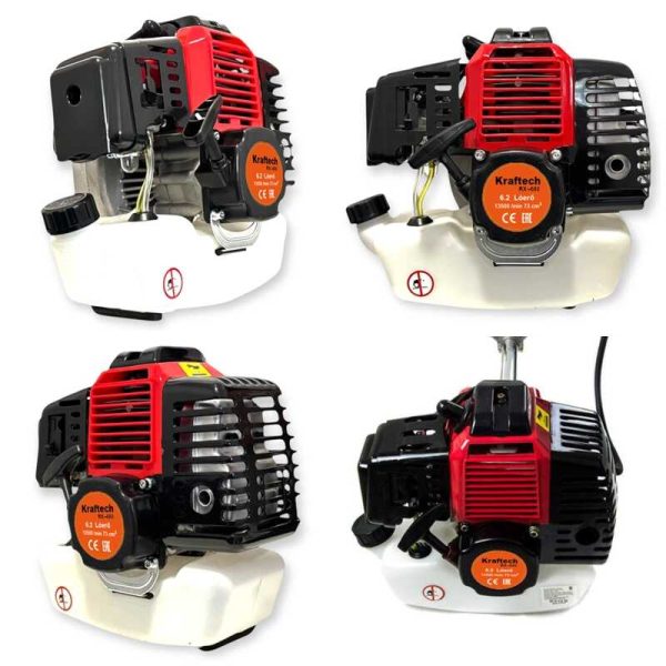 KrafTech RX680-Pro Benzinmotoros fűkasza és bozótvágó 6,2 LE, 73 cm³ kiegészítők: minden ami kell! - Image 12