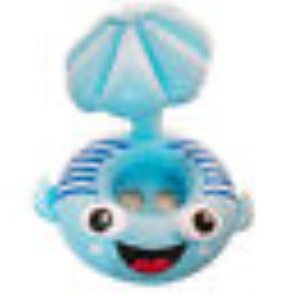 Felfújható ,beleülős gyerek úszógumi napellenzővel ,halacskás .kék és narancs színben - Image 10