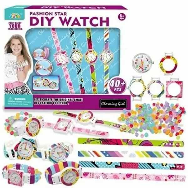 Diy csináld magad - csajos karóra készítő szett