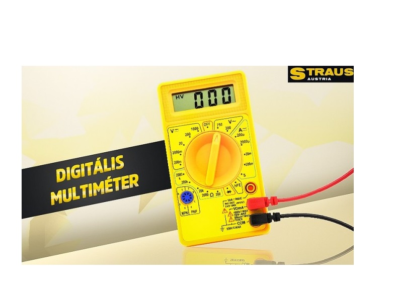 Strausz digitális multiméter