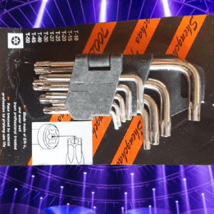 Torx készlet kulcskészlet 9 db-os