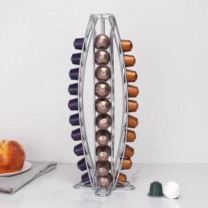 Kávékapszulatartó állvány nespresso kompatibilis 40DB kapszulához