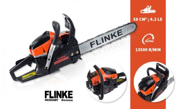 Flinke FK-9700 - benzinmotoros láncfűrész, 4,2 Le