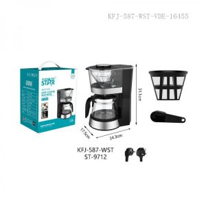 Elektromos csepegtetős kávéfőzőgép 1,2l