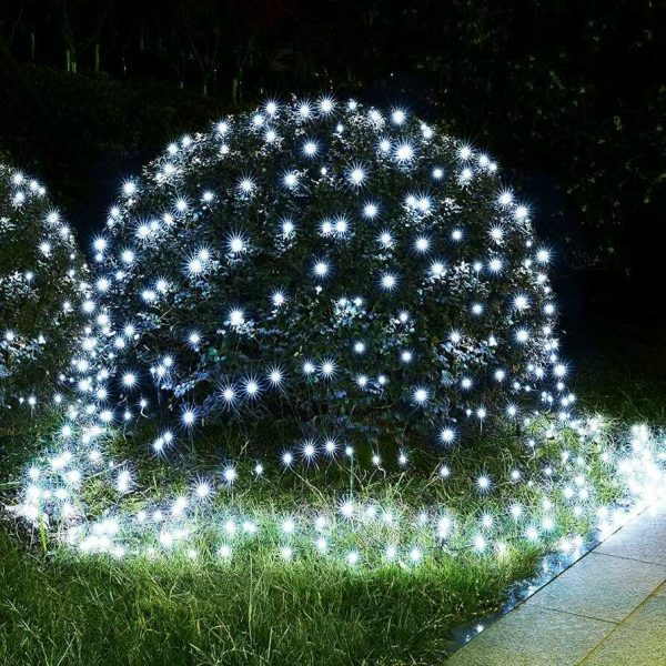 Karácsonyi konnektoros LED fényháló 1.2m x 1.6m, 8 programmal, 9W - Image 3