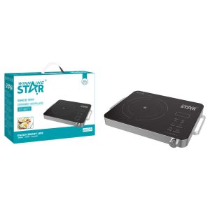 WINNING STAR ST-9671 Kerámia Indukciós Főzőlap, 2000W, Érintőpaneles, Hordozható