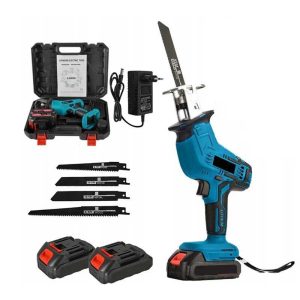 Hayami Ha-1015 Akkus orrfűrész készlet. Dugattyús fűrész 2db 48 V, 2000 mAh akkuval