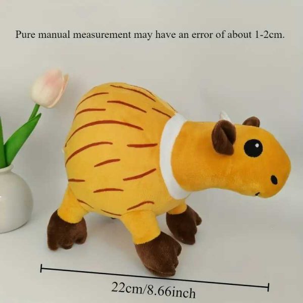 Capybara plüss kulcstartó , 17 cm - Image 2