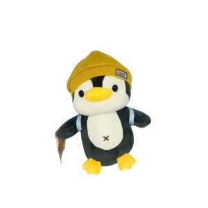 Sapkás kis pingvin plüss , 40 cm