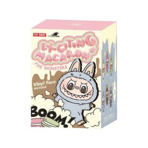 Exciting Macaron  Labubu , táskára akasztható meglepetés