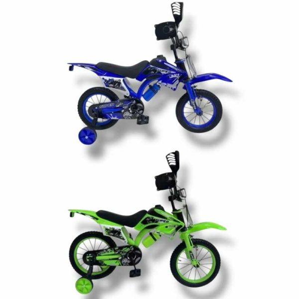 Cross Motor gyerek bicikli , hanghatásokkal , 16" , piros - Image 4