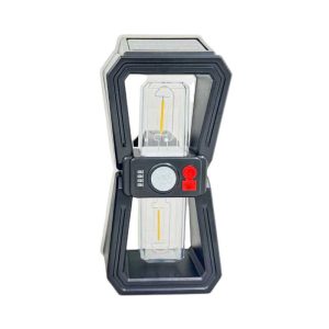 DC-918-2 Napelemes Fali Lámpa 2W 600lm hideg fehér 6000K IP65 24x11,7x6cm