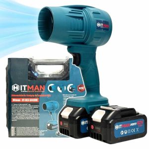 Hitman BLS-6443XR Akkumulátoros Lombfúvó és Fúvógép, 62V – Hatékony kerti takarító