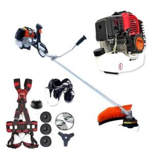 KrafTech RX680-Pro Benzinmotoros fűkasza és bozótvágó 6,2 LE, 73 cm³ kiegészítők: minden ami kell!