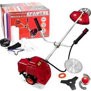 AE-7358 Orosz Benzines Fűkasza Léghűtéses, kétütemű 15 db kiegészítővel