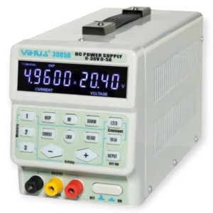 Yihua YH3005D Intelligens Labortápegység, 150W – Programozható, 0-30V / 0-5A, LCD kijelzővel