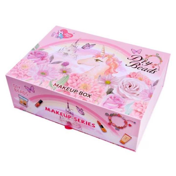 Makeup Box kislányoknak rengeteg sminkkel és gyöngyökkel - Image 2