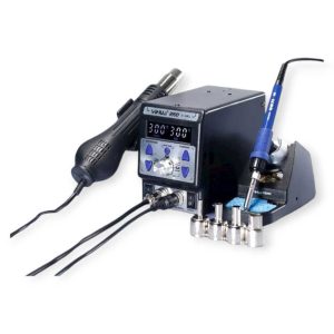 Yihua YH899D-II 2-Funkciós SMD Forrasztóállomás, 700W – Kombinált forrólevegős és forrasztópákás rendszer
