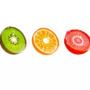 Gyümölcsmintás felfújható strandlabda 35 cm