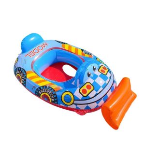 Búldózer úszógumi gyermekeknek beleülős buldózer modell 70 x 50 cm