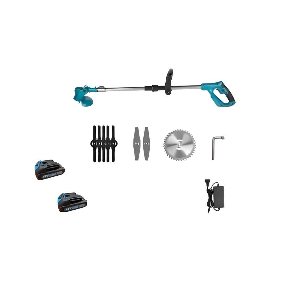 Hayami HA-1025 16 részes Kerekes fűkasza, Szegélynyíró 2db akkumulátorral - Image 2