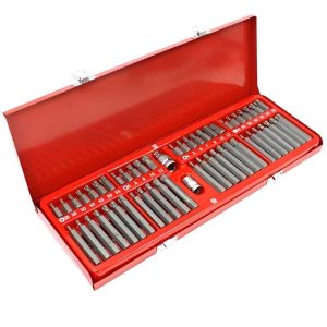 Haina HA-1394 54 részes Torx és Imbusz Kulcs Készlet, CR-V Acél, Praktikus Tárolással