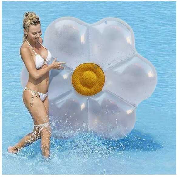 Óriás virág formájú strandsziget strandmatrac 160 cm - Image 2